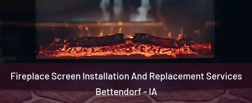  Fireplace Screen Installation And Replacement Services Bettendorf - IA