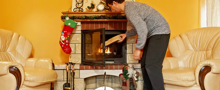 Gas to Wood-Burning Fireplace Conversion Services in Bettendorf, Iowa