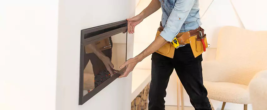 Metal Fireplace Installation in Bettendorf, Iowa