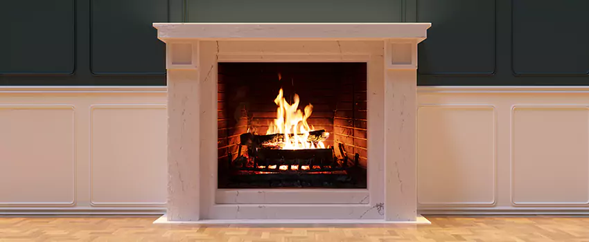 Open Flame Wood-Burning Fireplace Installation Services in Bettendorf, Iowa