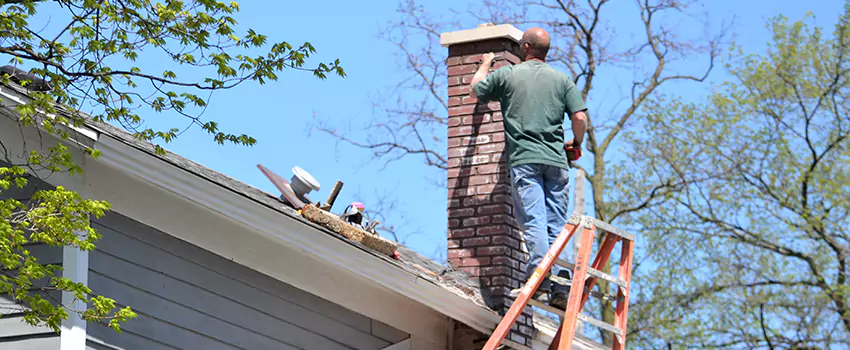 Vinyl and PVC Chimney Flashing Installation in Bettendorf, IA