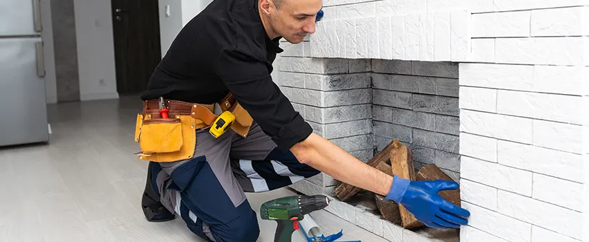 Fireplace Damaged Damper Frame Repair Services in Bettendorf, Iowa