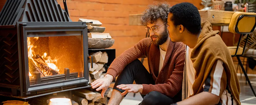 Flue Liner installation for Fireplace Metal in Bettendorf, IA